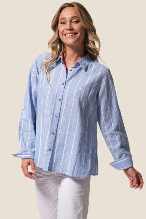 Дамска раирана риза Kasey