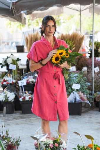 Къса дамска риза‑рокля Esma