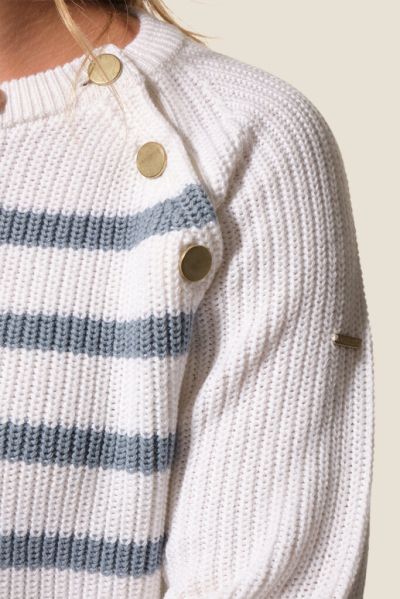 Дамски пуловер с обло деколте Francoise