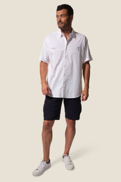 Мъжка риза с къс ръкав ALPHONSE