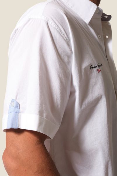 Мъжка риза с къс ръкав ALPHONSE