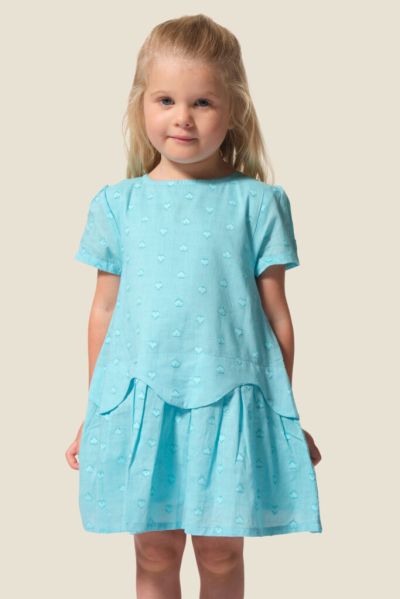 Детска рокля с къс ръкав Celenia