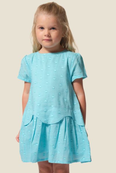 Детска рокля с къс ръкав Celenia