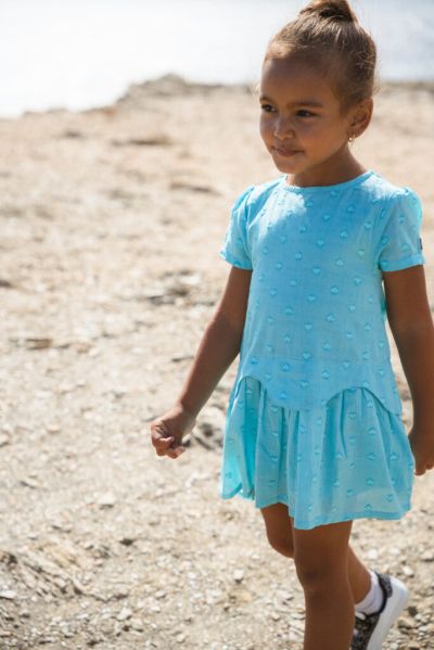 Детска рокля с къс ръкав Celenia
