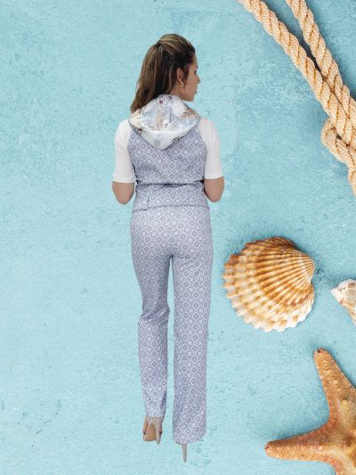 Памучен елек Slava – лек, елегантен и с луксозен сатениран ефект