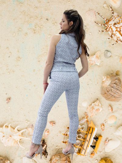 Памучен елек Slava – лек, елегантен и с луксозен сатениран ефект