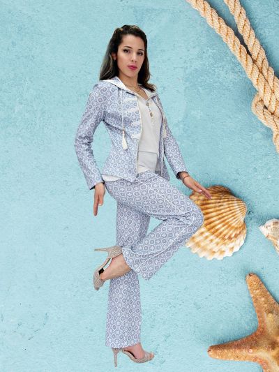 Широк дамски панталон Sava – елегантен и универсален